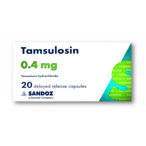 TAMSULOSIN 0.4 MG ( TAMSULOSIN ) 20 DELAYED-RELEASE CAPSULES